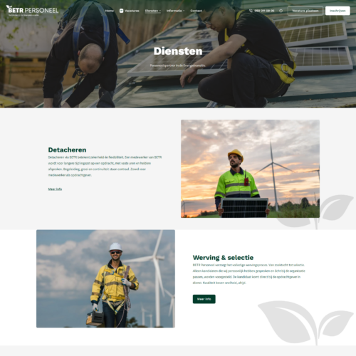 Diensten BETR Personeel