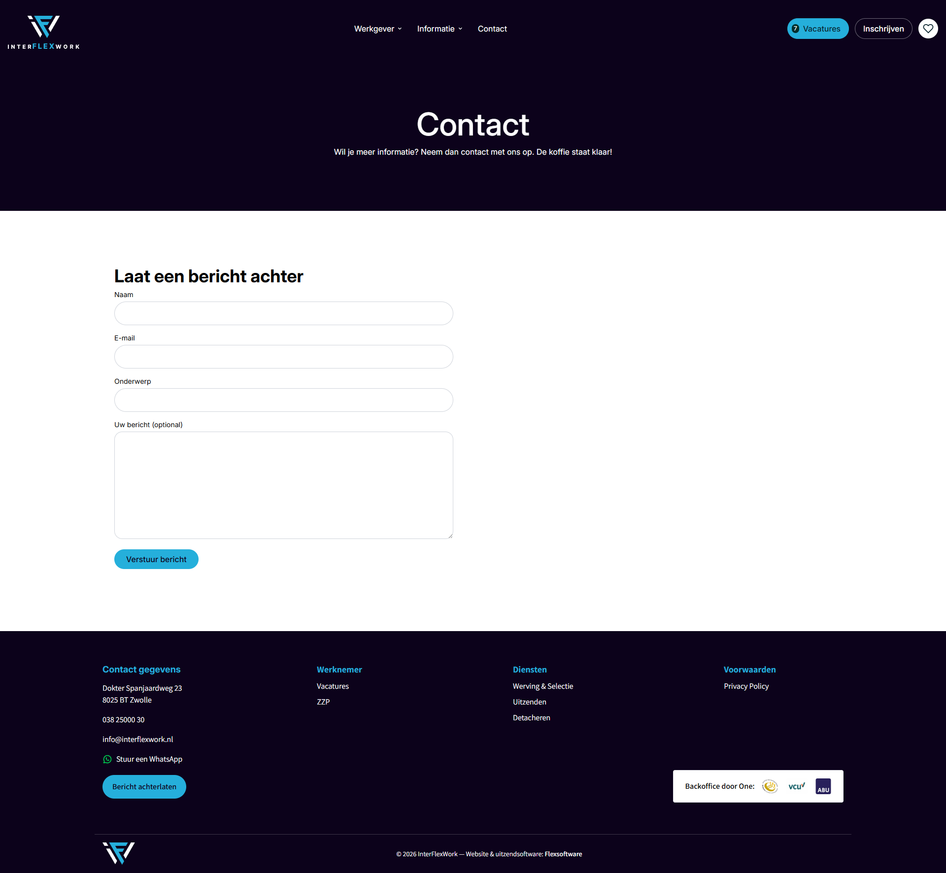 InterFlexWork contact