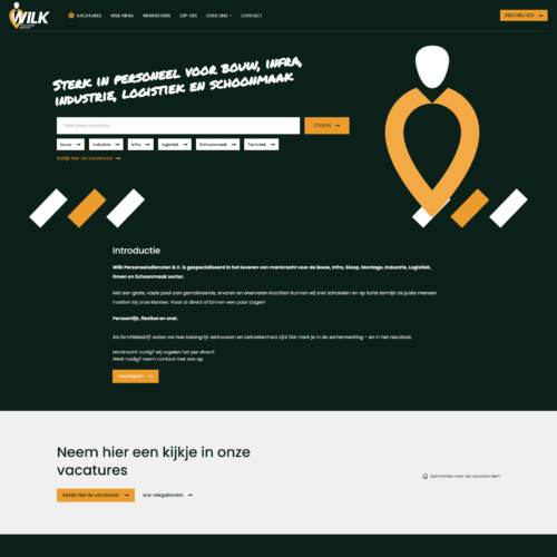 Homepage Wilk Personeelsdiensten