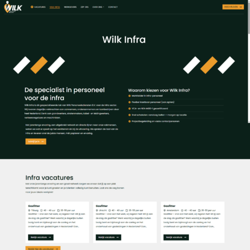 Infra Wilk Personeelsdiensten