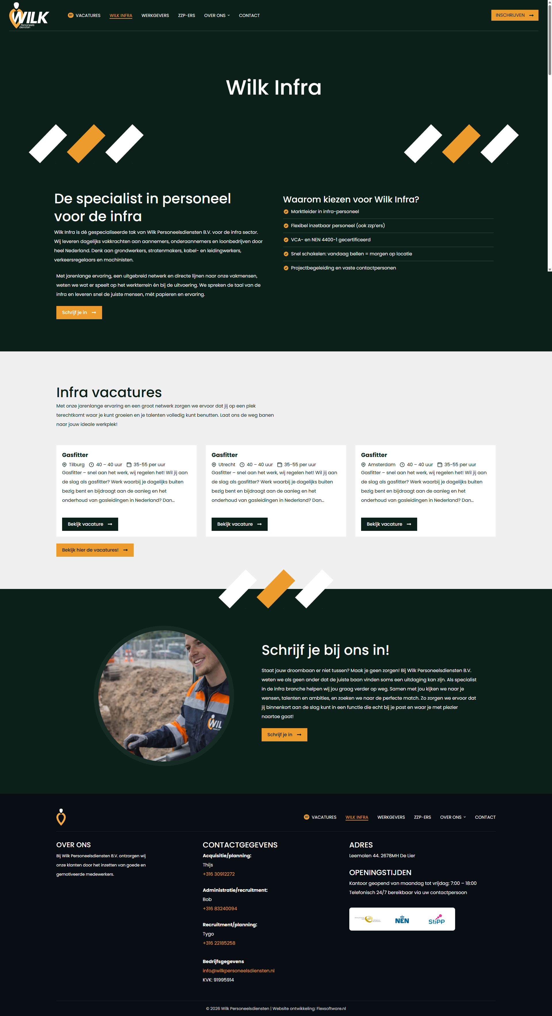 Infra Wilk Personeelsdiensten