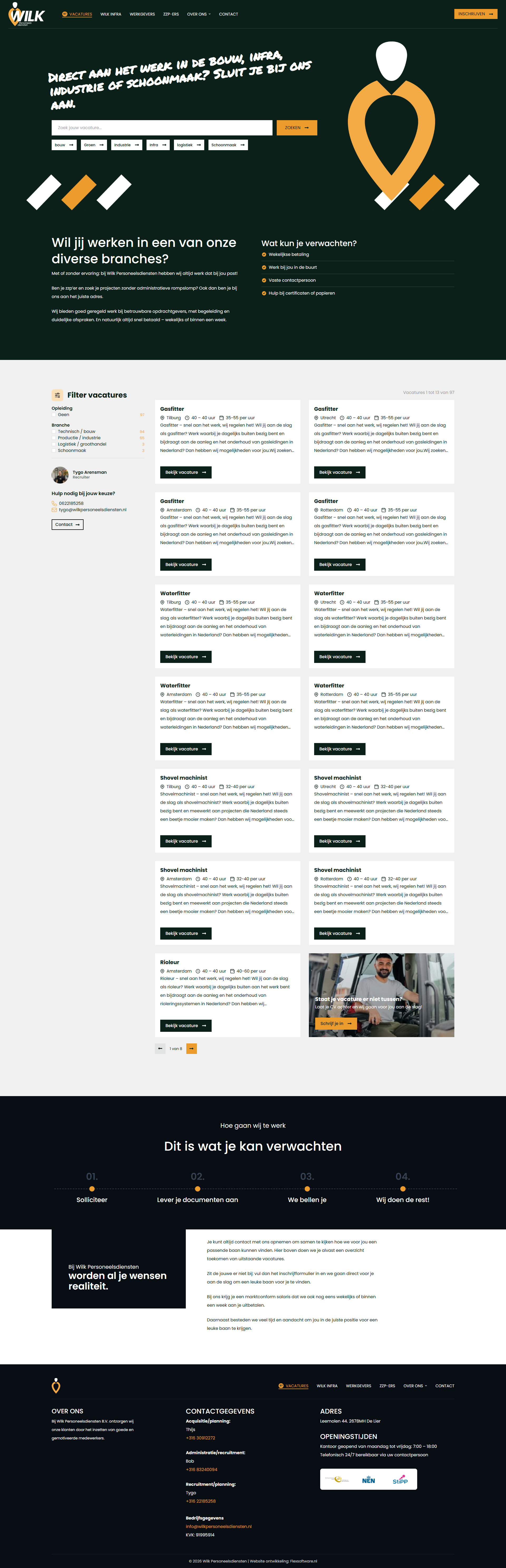 Vacatures Wilk Personeelsdiensten