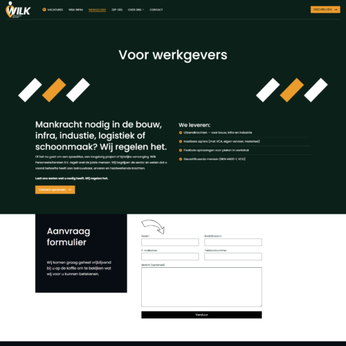 Werkgevers Wilk Personeelsdiensten