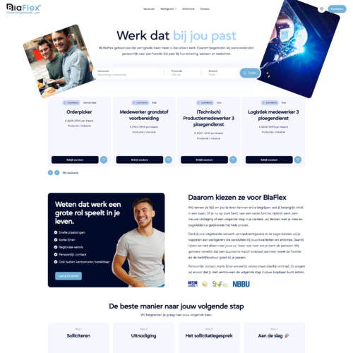 BiaFlex homepage