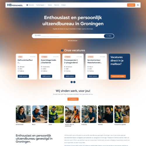 hbpersoneel homepage