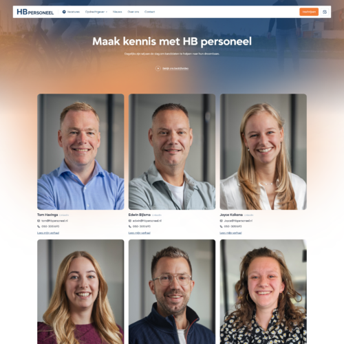 hbpersoneel over ons