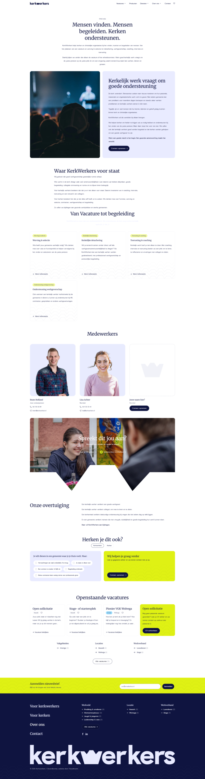 KerkWerkers over ons
