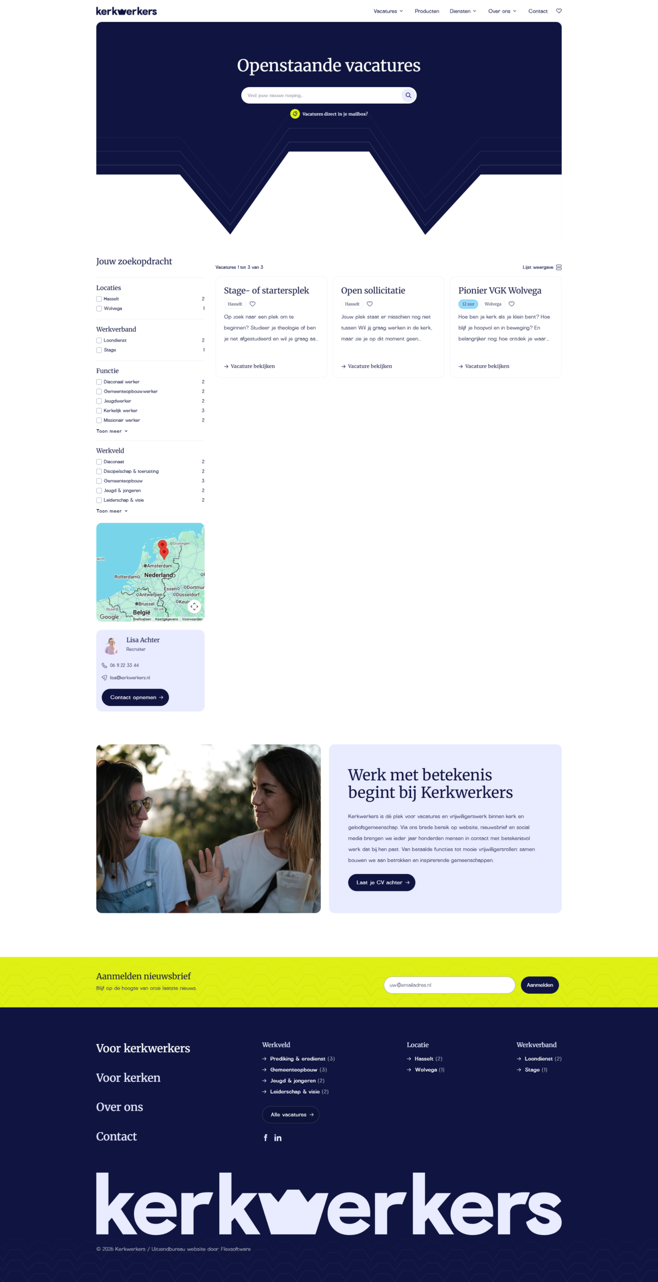 KerkWerkers vacatures